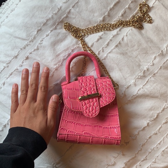 Pink Mini Satchle Purse - Picture 2 of 4